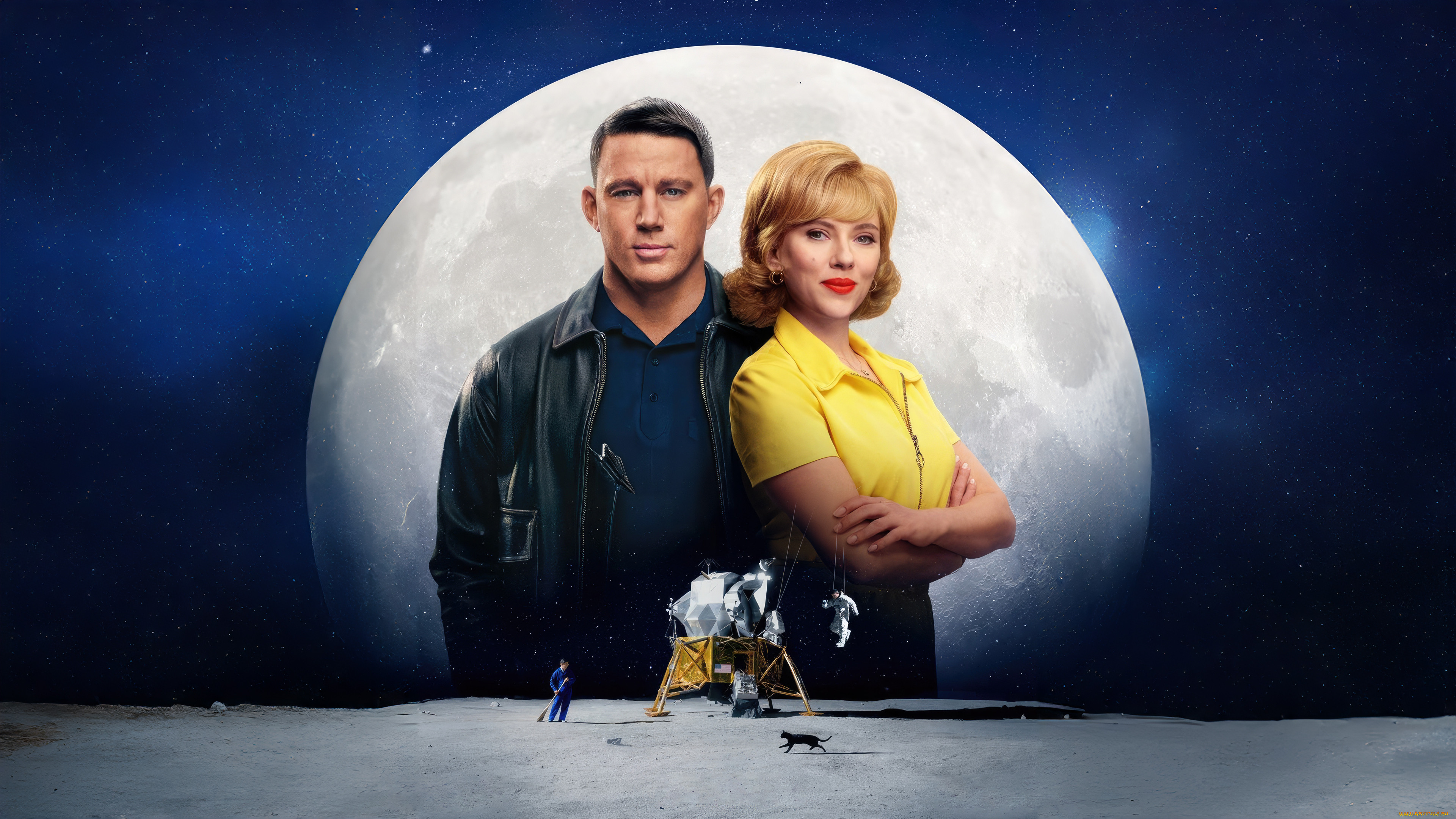 fly me to the moon ,  2024 ,  , fly me to the moon, , , , fly, me, to, the, moon, , , c, , scarlett, johansson, , , channing, tatum